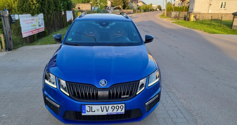 Skoda Octavia cena 71900 przebieg: 219000, rok produkcji 2017 z Chodecz małe 704